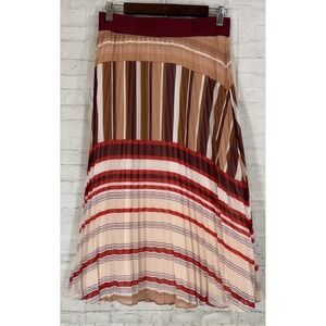 Women Skirt S Retro Knee Length 60's 70's Vibe Flowy Classic